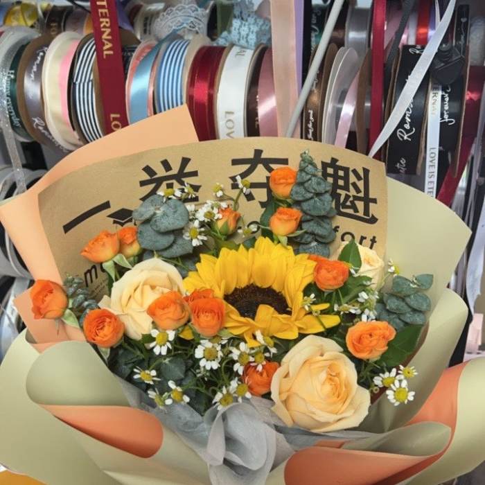 延边和龙市送高考生什么花